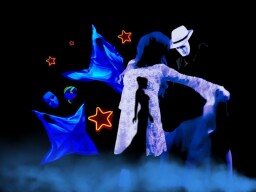 Black Light Theatre HILT images OF love STARS